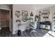 Bright office space featuring a desk, shelving, and decor at 531 Eagles Nest Cir, Auburn, GA 30011