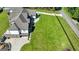 Landscaped yard of this home features a large, well-manicured lawn and meticulously designed landscaping at 783 Blackberry Trl, Lawrenceville, GA 30043