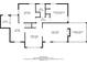 A floor plan of the home showcases the layout of rooms, including the kitchen, living room, and bedrooms at 1579 Mayflower Sw Ave, Atlanta, GA 30311