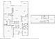 Detailed floor plan showing layout of rooms and dimensions on the first and second floors at 7995 Brewton Creek Dr, Cumming, GA 30028