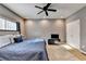 Bedroom with a large bed and stylish furnishings at 1229 Woodmere Dr, Loganville, GA 30052
