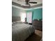 Bedroom featuring a decorative ceiling, neutral wall paint, and natural light at 232 Rockingham Dr, Loganville, GA 30052