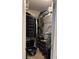 Walk-in closet with organized shelving and hanging space at 232 Rockingham Dr, Loganville, GA 30052