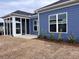 Spacious backyard with a screened patio, ready for your personalization at 491 Fescue Nw Ct, Kennesaw, GA 30144