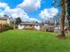 Large backyard with wooden deck at 2308 Mark Trl, Decatur, GA 30032