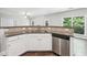 Kitchen with stainless steel appliances, granite countertops, and tile backsplash at 4416 Water Mill Dr, Buford, GA 30519