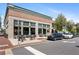 Charming commercial building with outdoor seating on a sunny day at 511 Burton Dr # 805, Alpharetta, GA 30009