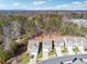 Scenic aerial view of the neighborhood showcasing the community's natural surroundings at 103 Bryon Ln, Acworth, GA 30102