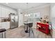 Kitchen with stainless steel appliances and breakfast bar at 103 Bryon Ln, Acworth, GA 30102