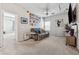 Living room is well lit and features a large television and interesting decor at 103 Bryon Ln, Acworth, GA 30102
