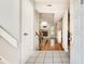 Bright and airy foyer with tiled flooring flowing into a spacious living area featuring a fireplace at 2000 Variations Dr, Atlanta, GA 30329