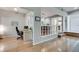 Bright office space with hardwood floors, built-in cabinets, and a modern desk setup at 2000 Variations Dr, Atlanta, GA 30329