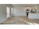 Contemporary kitchen with stainless steel appliances, and open access to the living area at 224 Sanctuary Dr, Mcdonough, GA 30253