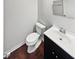 Bathroom with new toilet and sink at 4969 Portsmouth Ct, Lithonia, GA 30038