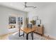 Well-lit home office with a simple wooden desk, natural light, and minimalist decor at 1273 Danner Se St, Atlanta, GA 30316