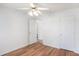 Bedroom with hardwood floors and natural light at 2794 Hillvale Cove Way, Lithonia, GA 30058