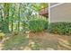 Backyard showcasing lush greenery, a serene view, and a privacy fence at 1901 Sterling Oaks Cir, Atlanta, GA 30319