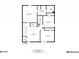 Detailed second floor plan of the home with measurements and layouts of each room at 1010 Nandina Ct, Villa Rica, GA 30180