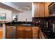 Modern kitchen with stainless steel appliances, sleek countertops, and custom cabinetry at 955 Juniper Ne St # 4229, Atlanta, GA 30309