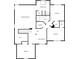 Second floor blueprint featuring bedrooms, bathrooms, laundry room, and walk-in closets at 2100 Trinity Mill Dr, Dacula, GA 30019