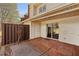 A patio with a sliding door leading to the interior at 3454 Ashwood Ln, Atlanta, GA 30341