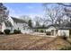 Spacious backyard featuring a covered carport and mature trees at 1916 Cannon St, Decatur, GA 30032
