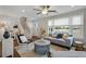Cozy living room featuring hardwood floors and neutral colors at 1916 Cannon St, Decatur, GA 30032