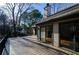 Beautiful wood deck, perfect for outdoor entertaining, offering stunning views of surrounding nature at 150 Karina Pl, Canton, GA 30115