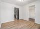 Open dining room with an adjacent kitchen featuring stainless steel appliances at 594 Waynes Se Ct, Atlanta, GA 30354