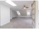 Spacious bonus room with new carpet, ample natural light, and barn door access at 1931 Amber Dawn Way, Lawrenceville, GA 30043