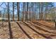 Scenic view of the community park and walking trail featuring mature trees and a bench to enjoy the beauty of the surrounding nature at 2701 Cumberland Se Ct, Smyrna, GA 30080