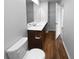 Modern bathroom with a large vanity, ample counter space and storage at 1112 Highwood Ln, Atlanta, GA 30344
