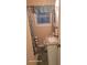 Small bathroom featuring a single sink, toilet, and shower, offering a functional space at 2335 Boulder Se Rd, Atlanta, GA 30316
