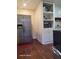 Functional kitchen design featuring stainless steel appliances and laminate wood flooring at 2335 Boulder Se Rd, Atlanta, GA 30316