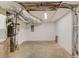 Unfinished basement showing mechanicals, ductwork, and concrete floor at 3110 Chandon Ln, Lawrenceville, GA 30044
