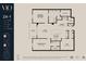 Detailed floor plan showcasing the layout of the home, including bedrooms, bathrooms, and living spaces at 318 Sandy Springs Cir # 220, Sandy Springs, GA 30328
