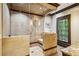 Luxurious walk-in shower with built-in bench and frameless glass doors at 1762 Nancy Creek Bluff, Atlanta, GA 30305