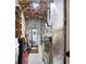 Utility area with water heater, HVAC unit, and room for storage in basement at 416 Telfair Way, Canton, GA 30115