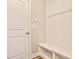 Mudroom with built-in bench, storage cubbies and hooks at 429 Stagecoach Bnd, Smyrna, GA 30080