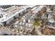 Aerial view of 726 Edgewood Ave, showing the townhome community and surrounding neighborhood at 726 Edgewood Ne Ave, Atlanta, GA 30307