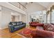 Spacious living room with high ceilings and an open floor plan filled with natural light at 3620 Highpoint Rd, Cumming, GA 30041