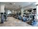 Well-equipped gym with modern cardio machines and mirrored walls for a complete workout experience at 2500 Peachtree Nw Rd # 605S, Atlanta, GA 30305