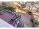 Aerial view of a brown wooden deck overlooking a well-maintained backyard with landscaping at 2629 Apple Valley Ne Rd, Brookhaven, GA 30319