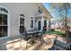 A backyard deck provides seating for outdoor dining and relaxing with backyard views at 1394 Meadow Springs Dr, Lilburn, GA 30047