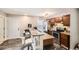 Kitchen with stainless steel appliances, granite countertops, and a breakfast bar at 775 Welch Sw St, Atlanta, GA 30310