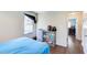 Cozy bedroom with a window for natural light and hardwood floors at 1834 Buckeye Sw St, Atlanta, GA 30310