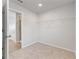 Walk-in closet features neutral carpet, light gray walls, and wire shelving at 7164 Brushwood Bend (Lot 111), Lithonia, GA 30058