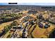 Aerial view of residential community surrounded by parks and trees at 2773 Saddle Horn Place Southwest Pl, Snellville, GA 30039