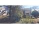 View of the overgrown yard with neighboring houses in background at 1385 Womack Ave, Atlanta, GA 30344