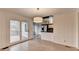 Dining room features hardwood floors and is open to the updated kitchen and outside deck at 1830 Jan Hill Ne Ln, Atlanta, GA 30329